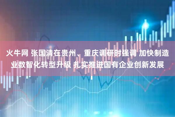 火牛网 张国清在贵州、重庆调研时强调 加快制造业数智化转型升级 扎实推进国有企业创新发展